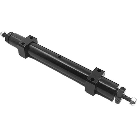 Essieu métallique non motorisé 120 mm/140 mm, compatible avec les remorques à l'échelle 1/14 et les modifications DIY pour voitures RC à l'échelle 1/10 - 120 mm (1/5)