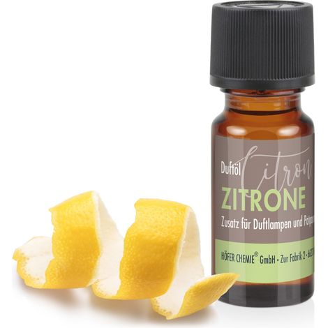 10 ml Duftöl Zitrone für Potpourris & Duftlampen