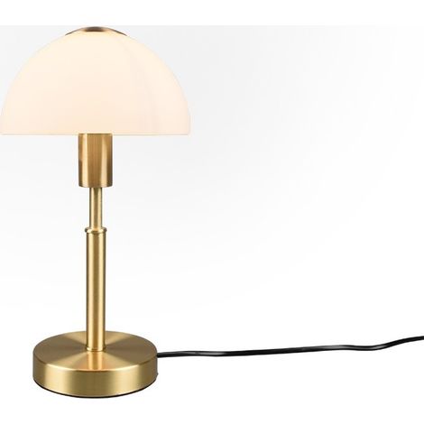 Lampe de table DON II laiton doré verre blanc E14 RL (1/3)