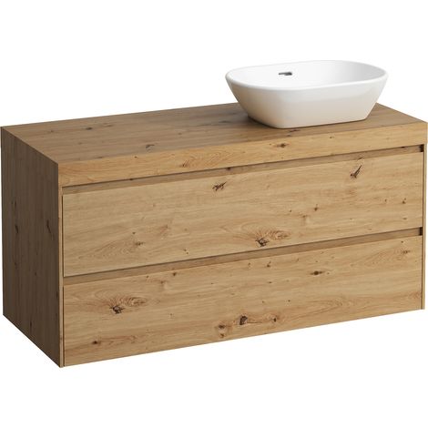 LAUFEN LANI Waschtischplatte wildeiche inklusive Unterschrank, 1 (1/4)