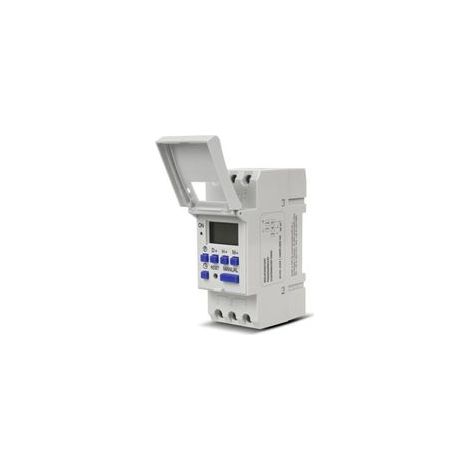 Timer digitale GB104 per montaggio su guida DIN, 16A, massimo 240 programmi. (1/4)