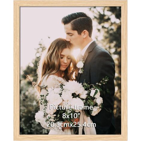 Bilderrahmen 20x25cm Fotorahmen Natur Holz Wand 20x25cm Holzfarbe (1/5)