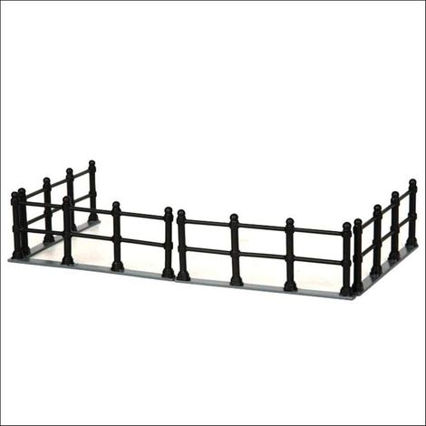 Lemax Set 4 Canal Fence 44789 Village Collection Natale Natalizio
