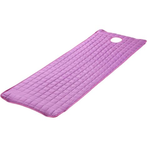 Matelas De Couverture De Lit De Traitement De Massage SPA Violet 185x70cm (1/5)