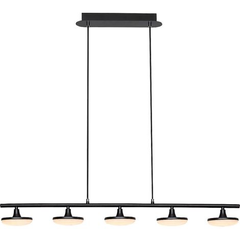 Lampada a sospensione moderna LED 20W Madi Rabalux nera (1/5)