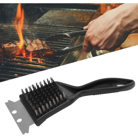 Brosse de Nettoyage pour Barbecue Portable - Grattoir et Nettoyeur de Gril en Acier pour Extérieur (1/5)