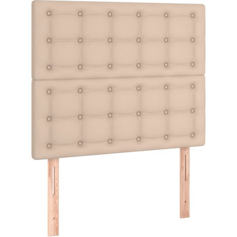 Maison Exclusive - Cabecero Capuchino 90x5x118/128 cm Piel Sintét