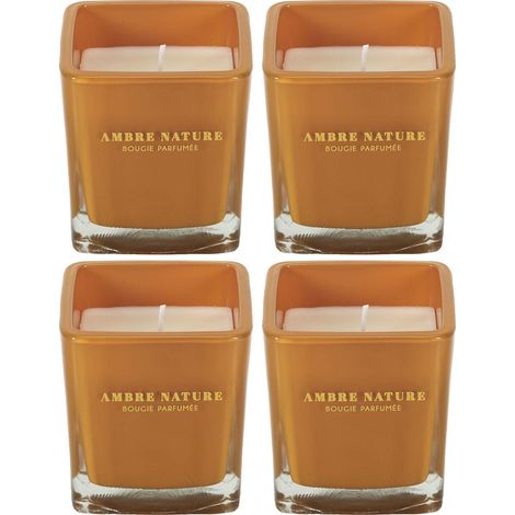 Bougie parfumée carrée Nude 7 cm (1/4)