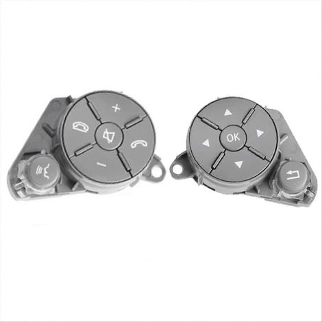 Bestellung von 1 Paar Lenkradbedienknöpfen, Ersatzschalter für Fahrzeug B, 2-teiliges Set, Autozubehör. (1/5)