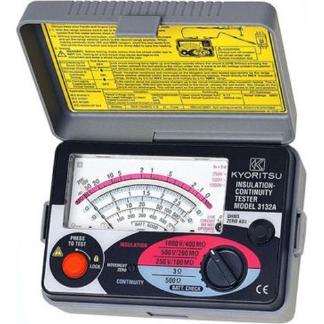 Turbo Kyoritsu 3132A Probador de aislamiento analógico