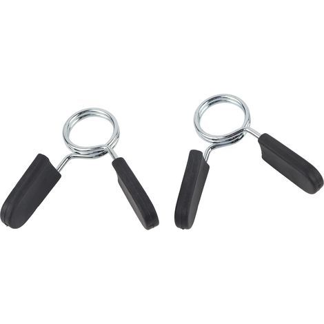 Collier de Sécurité pour Haltères 25mm - 2 Pièces, Fixation Rapide pour Poids de Musculation et Yoga (1/5)