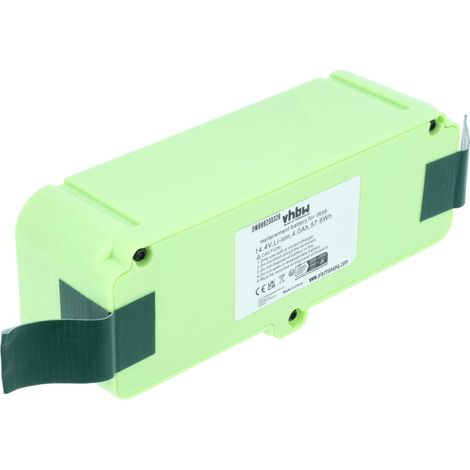 vhbw Akku kompatibel mit iRobot Roomba 895, 965, 896, 985, 980, 960, Series 800, Series 600 Saugroboter (4000 mAh, 14,4 V, Li-Ion)