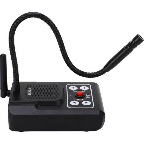 Système d'interphone sans fil avec microphone flexible 5 W 80 dB, système de communication domestique, prise UE AC 100-240 V (1/5)