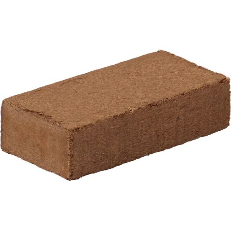 Set di 24 blocchi di cocco naturali per giardinaggio 650 g ciascuno miglioramento del terreno aerazione in fibra di cocco naturale 020046199