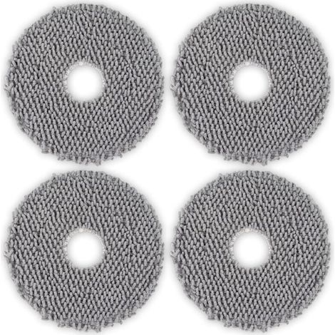(4 Pièces) Plus 505 Combo Serpillères de Rechange Adaptables à Robot Plus 505 Combo Plus 405 Combo robot, XU, Accessoires de Serpillère - KZQ (1/4)