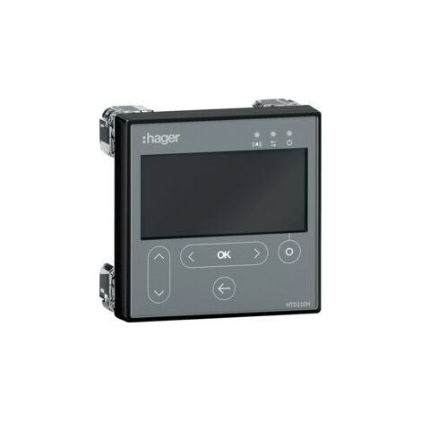 Afficheur porte h3+ - APPAREILLAGE DE TETE HAGER HTD210H (1/3)