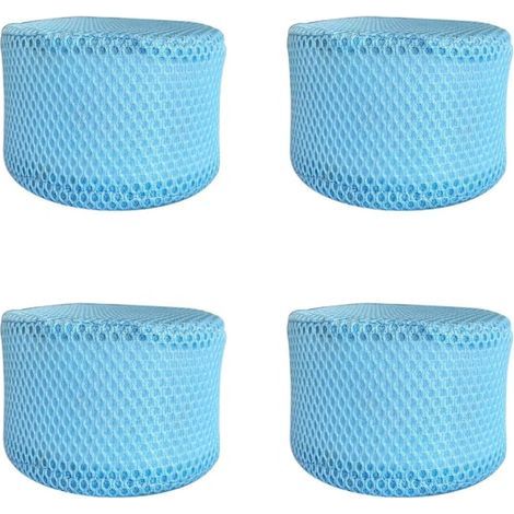 Lot de 4 filets de sécurité, compatibles avec les filtres Spa, filet uniquement, sac pour masque facial de type C inclus. (1/5)