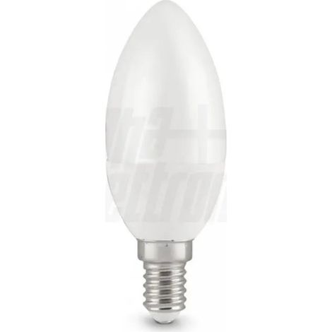 Lampadina A Led Candela E14 6W - 230V - Bianco Caldo