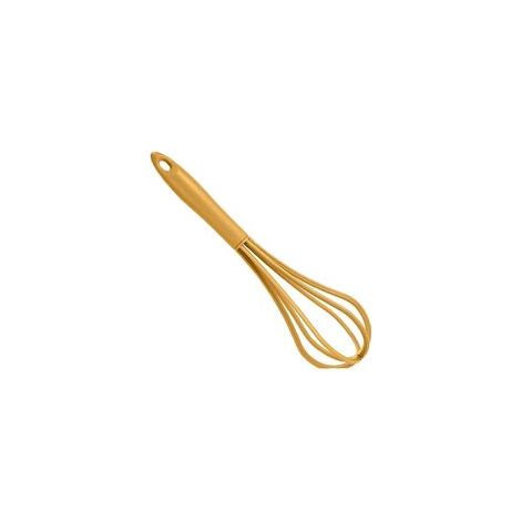 Frusta per uova in silicone antiscivolo per whisky, utensili da cucina in plastica per lavori creativi, formaggio, uova, palloncini, whisky (acero giallo) - Crezuo