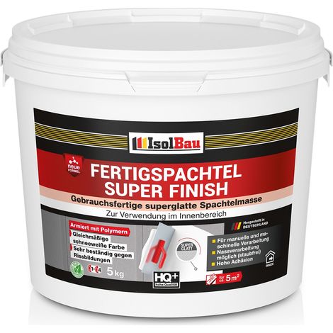 IsolBau Stucco Premium Pronto all'uso Super Finish 5 kg (1/5)
