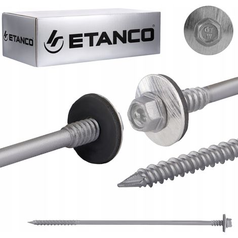 Tornillos GTRW SP A19 6,4/7,0x210 mm galvanizados (1/5)
