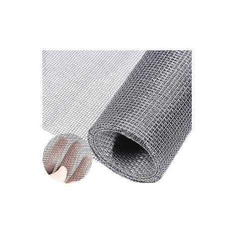 Maille de fenêtre en acier inoxydable - moustiquaire adhésive pour fenêtre -130 x 200cm (1/5)