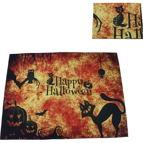 Décor de studio photo effrayant pour Halloween, thème Nuit de Lune Horrible, idéal pour les photos de fête, d'anniversaire ou autres occasions. 150 x 150 cm. (1/5)