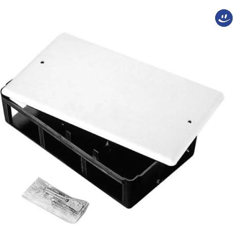 Cassette di ispezione in plastica per collettori mm 400x200x80 TIEMME