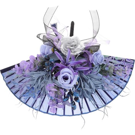 Delicate Artificial Fabric Flower Bridal Bouquet, Easy to Clean and Wrinkle Resistant, for Wedding or Home Decoration (1/5)