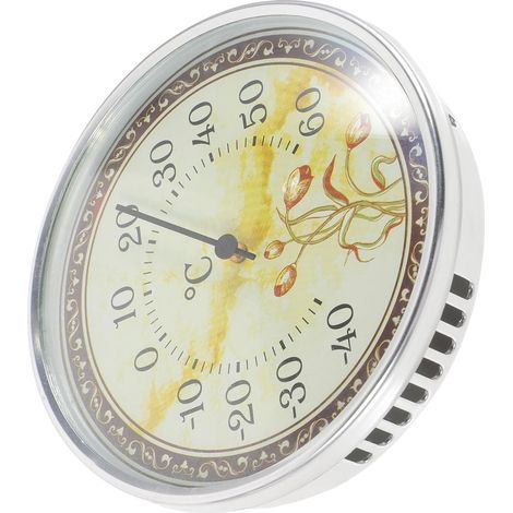 Wandthermometer Analog with Tulpenmotiv Präzises (1/5)