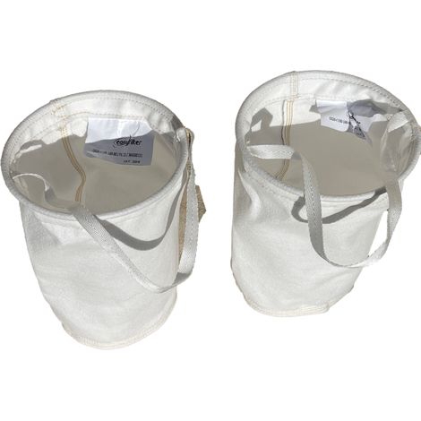 Lot de 2 poches 10 microns pour filtration piscine – Compatible Filtrinov FB12/FB14/GS 8 – Filtration fine et nettoyage rapide – Easyfilter