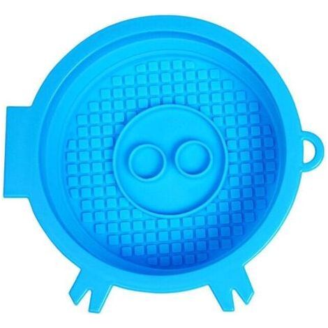 Suction Cup Pet Lick Mat Foldable Silicone Dog Cat Bowl Slow Feeder (1/4)