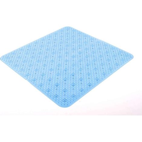 Gedy Alfombra Antideslizante Para Ducha Solid 53x53 Cm Transparente/Azul
