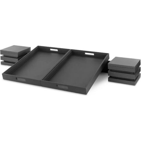 Kit Présentoir Buffet Cubic® avec 2 Plateaux 60 x 40 cm - Pujadas