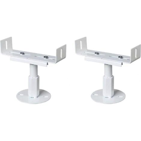Réglable en hauteur (11 à 16 cm), lot de 2 supports de radiateur en fer - résistant au brouillard salin, convient aux radiateurs domestiques (1/5)