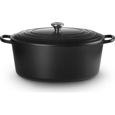 Le Creuset Signature 13,9 L Oval Schwarz (1/5)