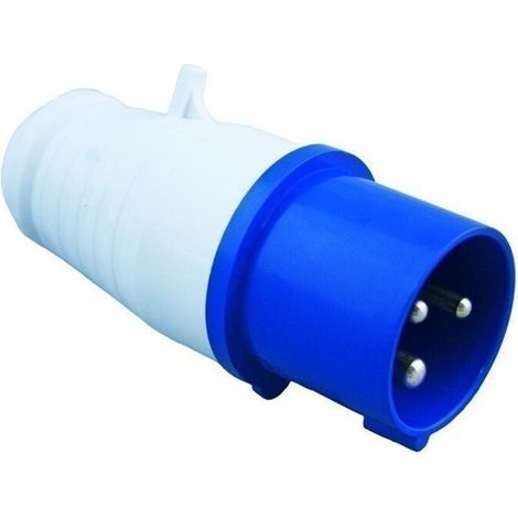 Prise fiche P17 mâle 230V pour prolongateur - Prise fiche P17 mâle 230V pour prolongateur
