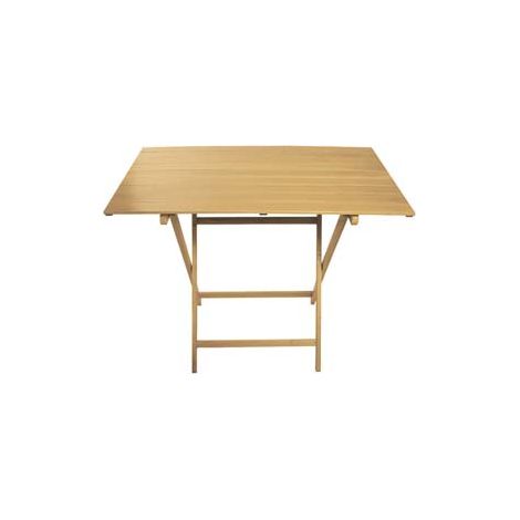 TAVOLO PICNIC SINGOLO IN LEGNO COLORE NATURALE cm.60x100