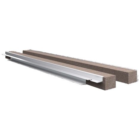 Barrette d'entrée de câble Rittal 8618813 aluminium 4 pc(s) A395222 (1/4)