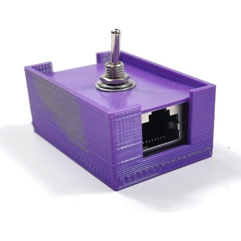 Câble réseau blindé avec interrupteur pour RJ45 - câble Ethernet protégé (1/4)