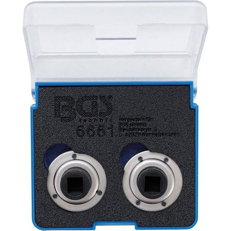 Jeu de Repousse-Pistons de Frein Universel - 2 pcs avec 2 et 3 Goupilles - Pratique et Polyvalent - D-Work