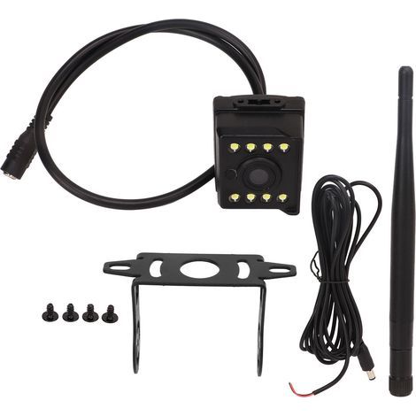Caméra de recul sans fil WIFI 12V à 24V, étanche, HD IR, Vision nocturne, caméra de recul pour Bus et camion (1/5)