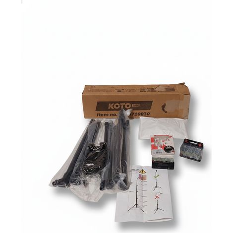 Lot de 4 - KOTO - Support trépied tablette et smartphone - Hauteur 160cm - Avec ailettes Target et L-Style - Idéal scoring fléchettes - Voir photos (1/4)