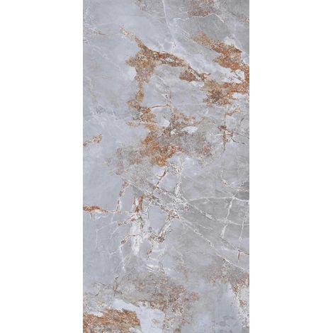 Carrelage sol / mur effet marbre métal MARMO METALLO l.60 x L.120 cm Mat LIMCARO (1/5)