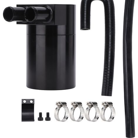 Récupérateur d'huile à double déflecteur avec remplacement des tuyaux pour N54 335i 135i E90 E92 E82 2006-2010. (1/5)