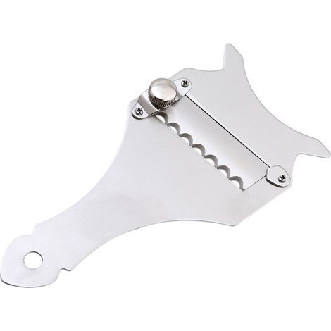 Râpe à Truffe Inox , Trancheuse Pratique Ondulés Lame Rasoir Chocolat Ustensiles, du Fromage, du Chocolat, Acier Inoxydable,1pcs
