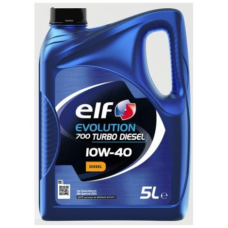 ELF OIL 10W40 5L EVOLUTION 700 TURBO DIESEL / A3/B4 / 229.1 / 501.01 505.00