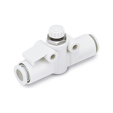 Raccord silencieux et réducteur d'échappement SMC AS3, R 3/8, 10mm ( Prix pour 1 )