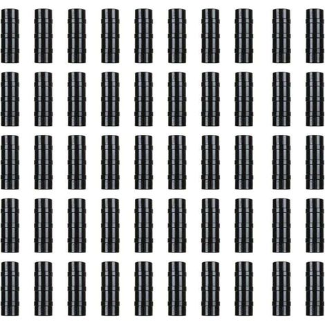 [JAMAIS UTILISÉ]Packung mit 50 Clips für Gewächshausfolie, Set mit 25-mm-Gewächshausfolienclips für Kunststoff, Befestigungsclips für Gewächshausfolie, Insektennetze, Schattierungsnetze für Gewächshäu (1/4)