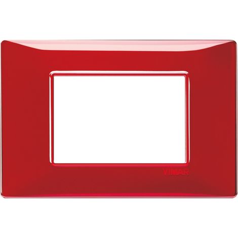 VIMAR - 14653.51 Placca 3M Reflex rubino